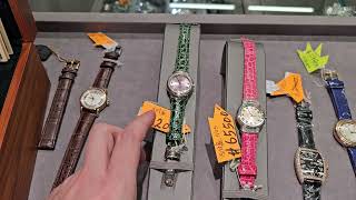 一減再減💥 女裝K金錶 Chronoswiss $29800 Frank Muller 石圈石殼機械錶 98000