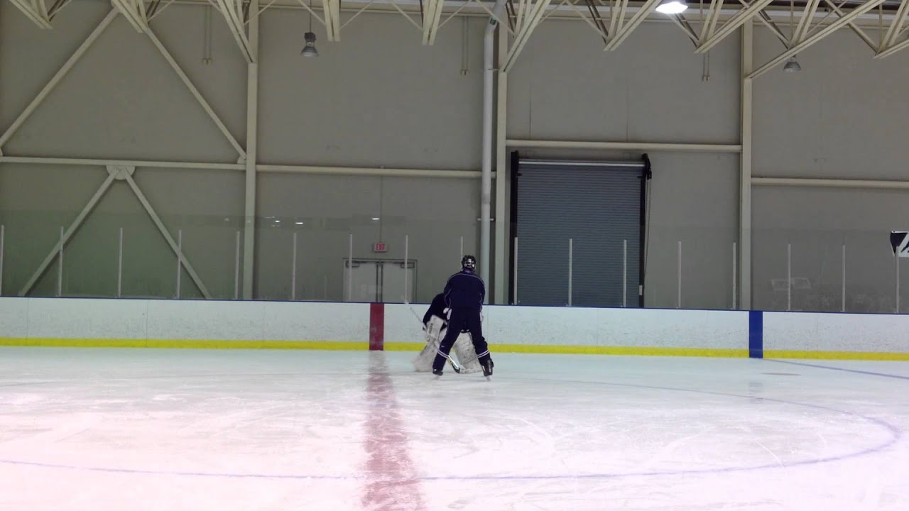 Goalie Agility Drill used at Hockey Nova Scotias POE camp YouTube
