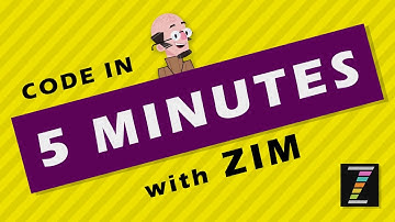 Code in FIVE Minutes with ZIM Demo! JavaScript for HTML Canvas - Learn with ZIMjs