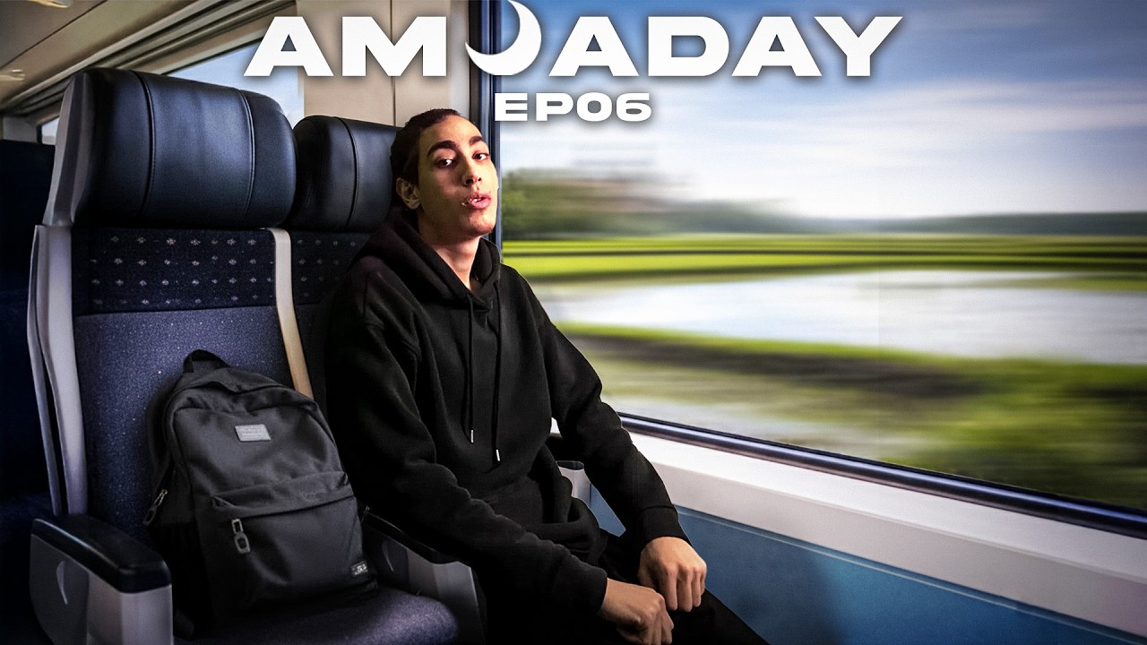 نهار كامل فالطريق لدولة أخرى | AMJADAY S04E06