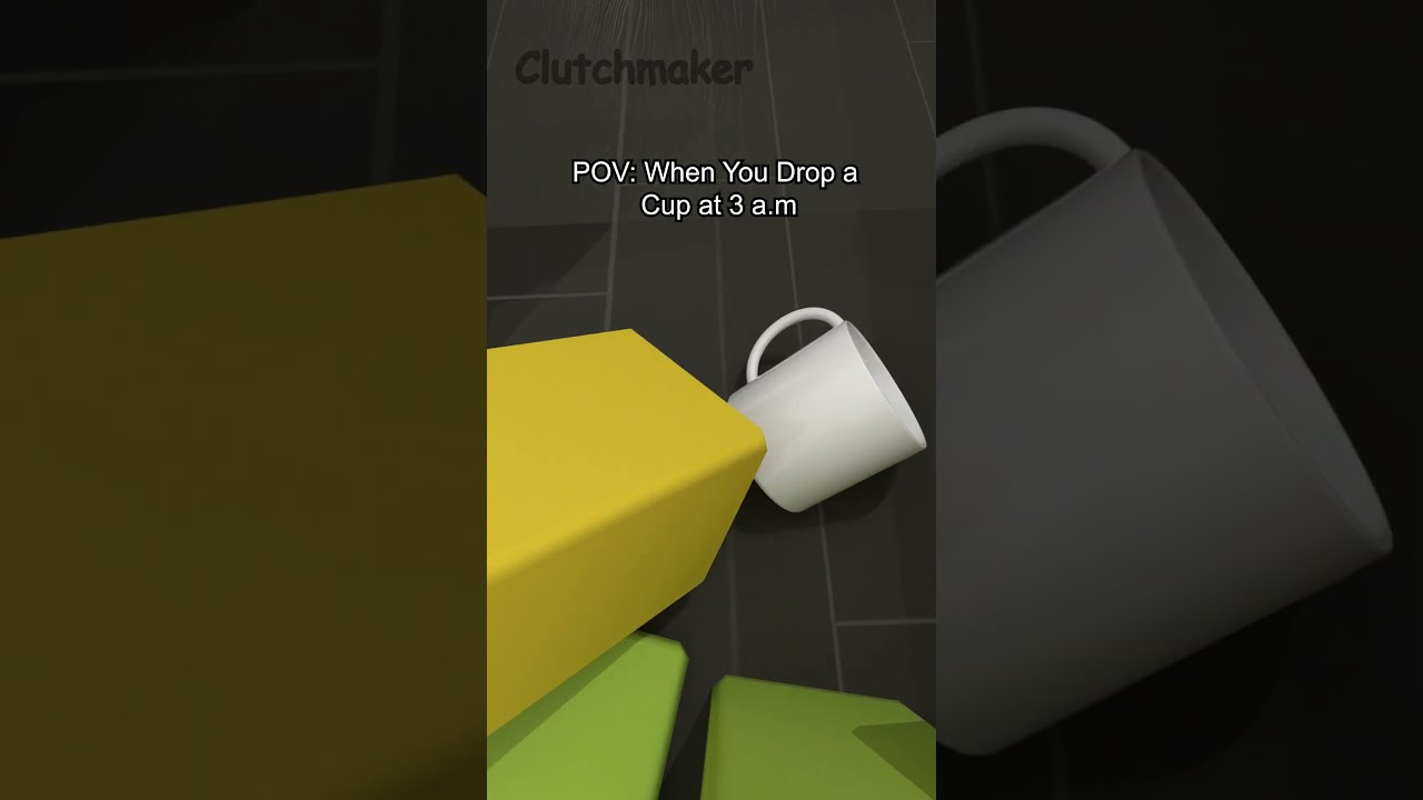 POV When You Drop A Cup At 3 M PT 2 Shorts Short Roblox Funny Robloxmemes