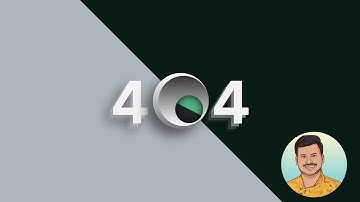 Animated 404 Error Page | #WebAnimationZone
