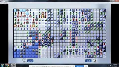 Minesweeper, How I Played Expert Level, Classic Windows Game, 扫雷
