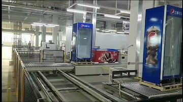 RGV Cart conveyor system for refrigerator