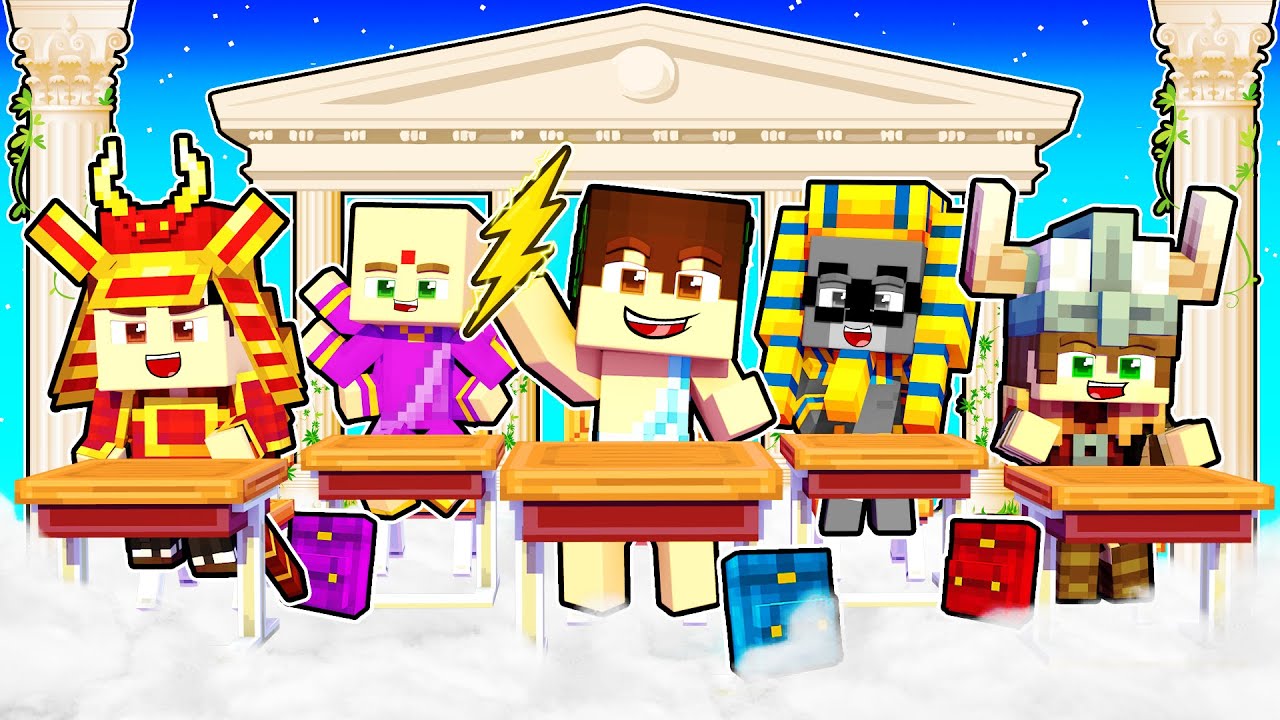 MINECRAFT, ΑΛΛΑ ΠΑΩ ΣΤΟ ΣΧΟΛΕΙΟ ΤΩΝ ΘΕΩΝ!