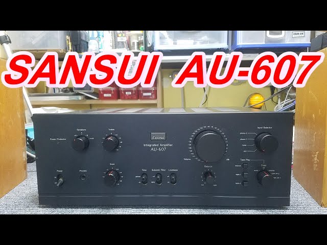 SANSUI アンプ AU-α607