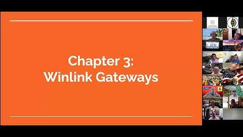 Workshop: Winlink Chapter 3 (Gateways)