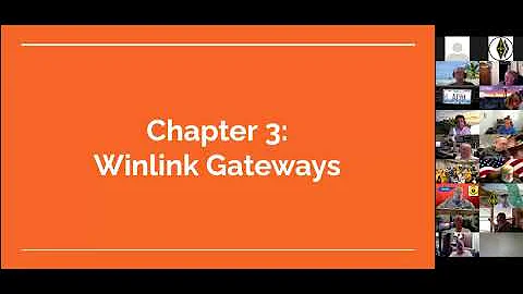 Workshop: Winlink Chapter 3 (Gateways)