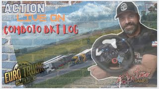 ETS 2 ROTA DOS KM COMBOIO DA BKT LOG E AMIGOS  [BAKETAO GAMES]