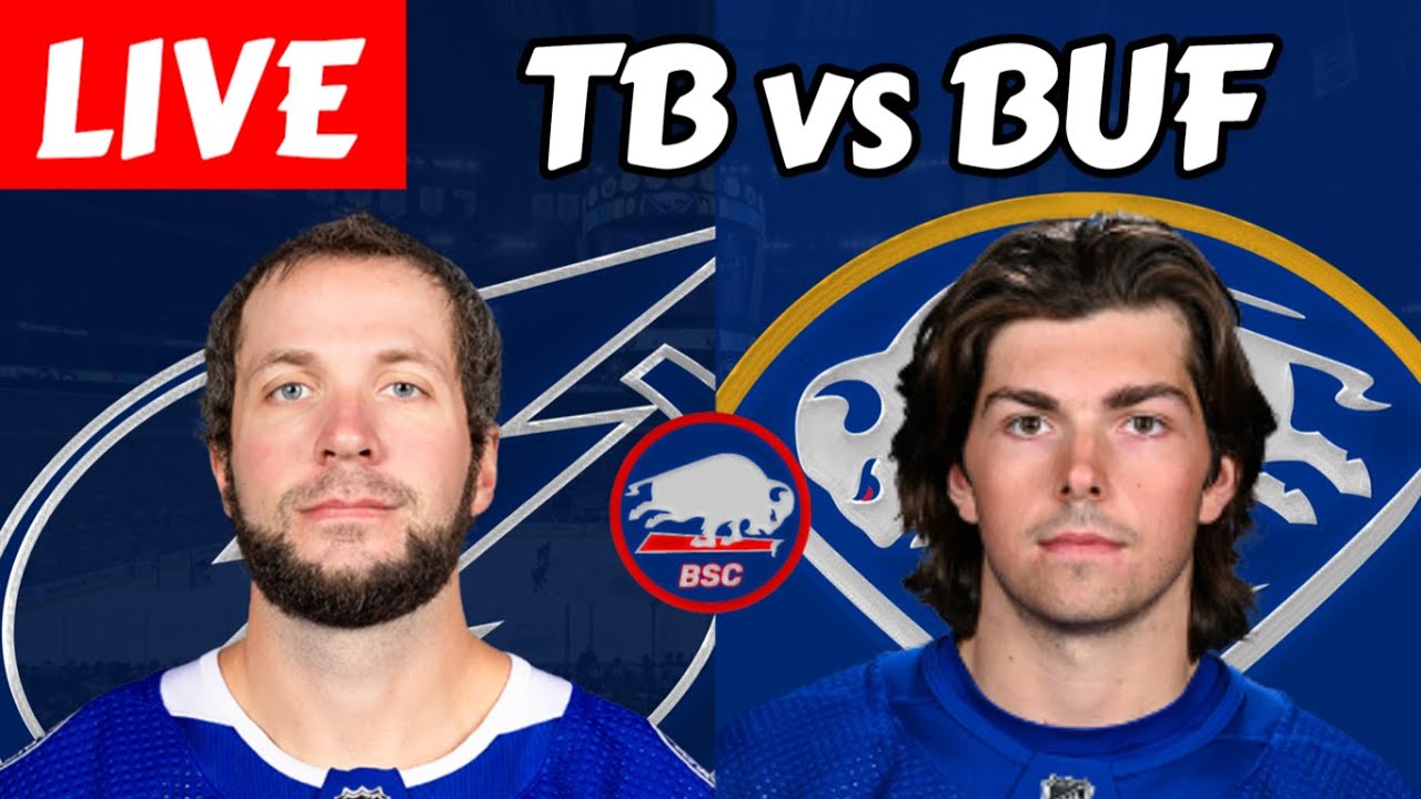 Buffalo Sabres vs. Tampa Bay Lightning | NHL Livestream (Live Reaction