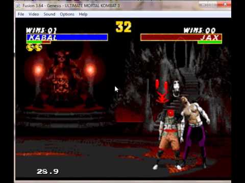 ultimate mortal kombat 3 fatalities sega genesis