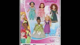 18" Dolls & Barbie Sewing Patterns August 2018