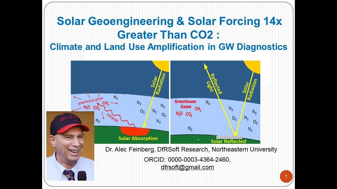 Intro 6 min Solar Geoengineering and Forcing 14X Greater than CO₂ - YouTube