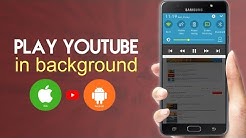 Play YouTube Videos In Background (Android & iOS) No Additional App  - Durasi: 3:32. 