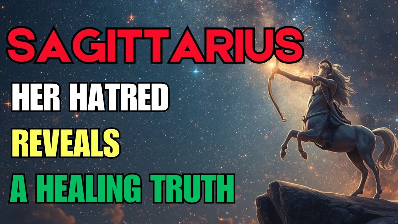 SAGITTARIUS ♐ A Woman Is Crying With Hatred Because of You — Tarot Reveals the Real Reason.