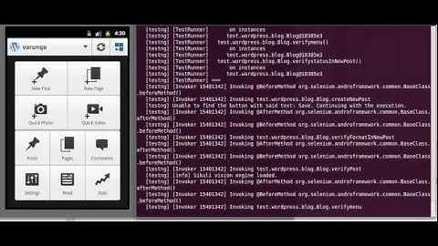 Android native app automation