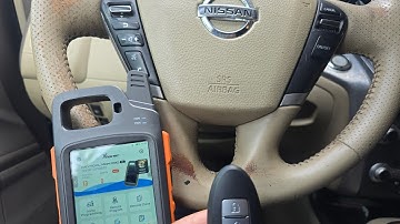 Nissan Murano 2014 all keys lost using key tool Max Pro