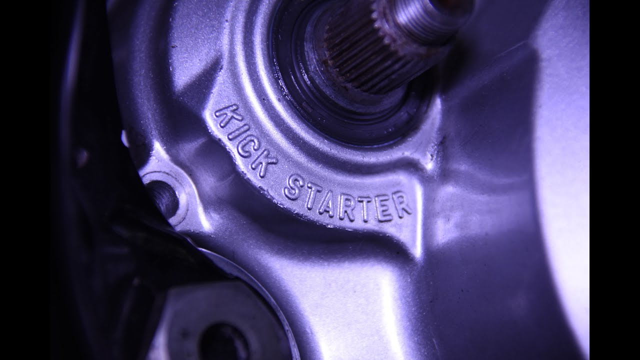 Kickstarter nachrüsten an einer Yamaha DT 125 DE06 | Schrauberzeit