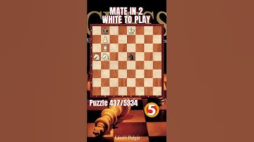 Chess puzzle series 🧩437/5334 #chess #chesspuzzleseries #puzzle #learnchesstactics #magnuscarlsen