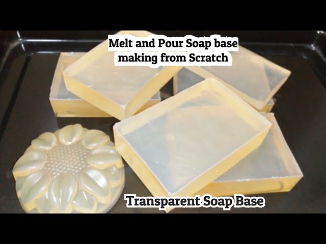 How to make transparent Soap Base., glycerin soap