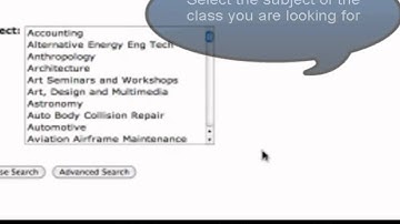 Registering for Classes LCC