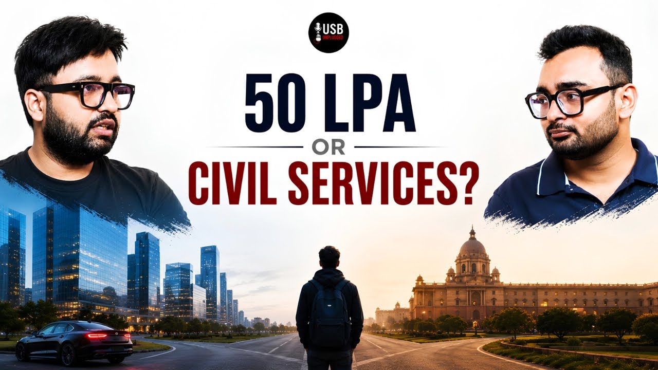 Would You Leave a ₹50 LPA Job for Civil Services?