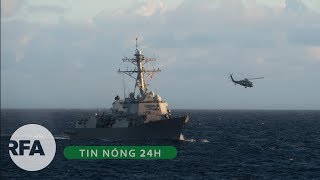 Tin nóng 24H | Thách thức Trung Quốc, 2 tàu chiến Mỹ vào vùng 12 hải lý ở Trường Sa