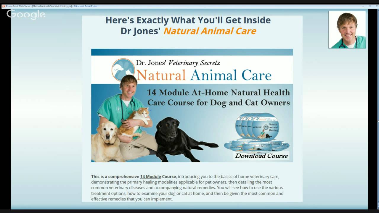 Dr Jones� Natural Animal Care YouTube
