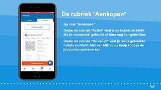 NMBS App - De rubriek "Aankopen" screenshot 5