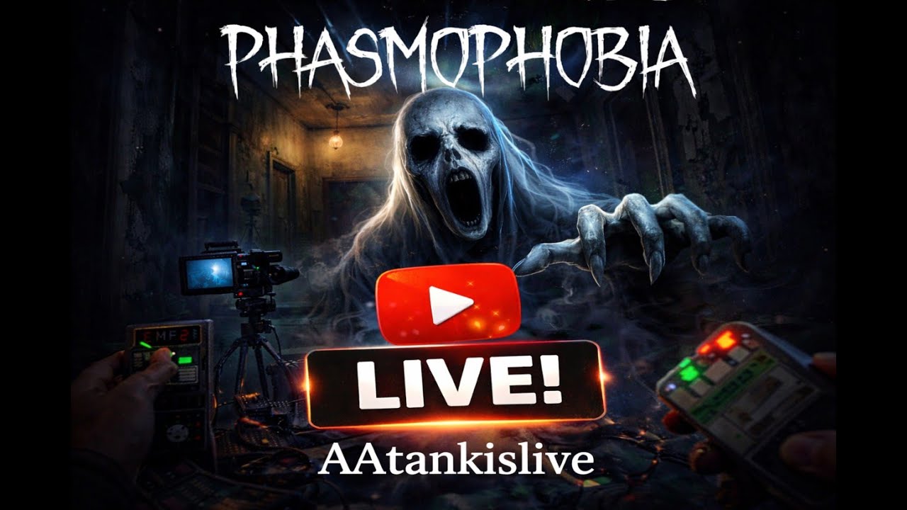 Phasmophobia LIVE 👻 | Intense Ghost Hunt & Scary Moments - YouTube