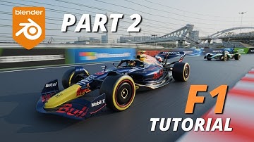Cinematic F1 Animation in Blender – Launch Control Addon Tutorial (Part 2)