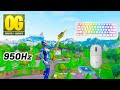 SteelSeries Apex Pro TKL ASMR 😴 Fortnite OG Solo Gameplay 🏆 Satisfying Keyboard Fortnite 360 FPS 4K