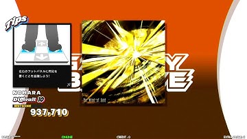 【DDR WORLD】 The Wind of Gold kors ｋ  【SINGLE Difficult10】 SPEED535 REVERSE　DSP10 GALAXY　BRAVE