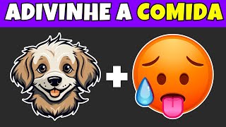 🥪 ADIVINHE A COMIDA PELO EMOJI 🔥 |  Quiz de Emojis