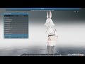 PSO2 NGS Character Creation Tutorial, Body Sliders and Cake Effect