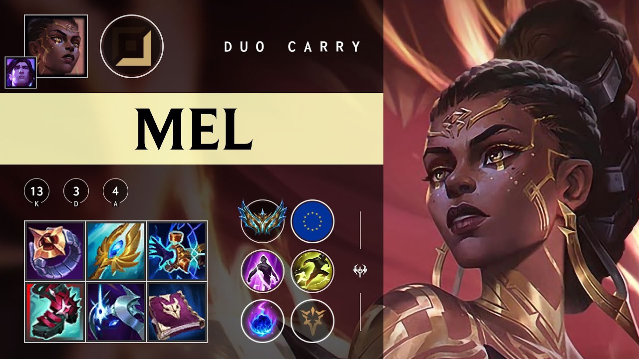 Mel Carry vs Smolder - EUW Challenger Patch 25.24