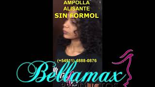 Ampolla Alisante Bellamax Sin Formol