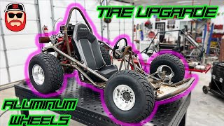 Custom XXL Go Kart Tire Upgrade ~ Gravy Bones Build