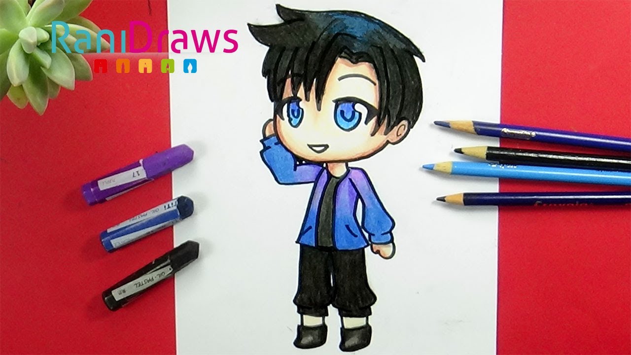 How to draw a GACHA LIFE CHARACTER - Step by step - thptnganamst.edu.vn