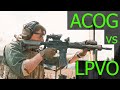 ACOG vs LPVO (Primary Arms ACOG with ACSS Aurora)