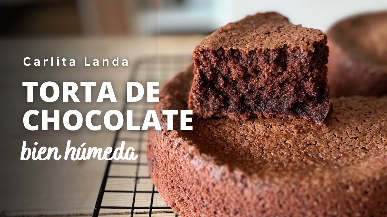 TORTA HÚMEDA DE CHOCOLATE | la más rica y húmeda que vas a probar