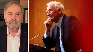 Tom Mulcair critical of David Johnston