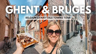 BRUGES & GHENT – Fairytale Towns You Have to See! - BELGIUM Travel vlog