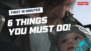 6 Things You MUST Do First in Death Stranding 2