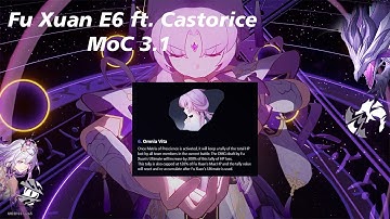 When E6 FuXuan always fully stacked | MoC 3.1 Showcase | Honkai Star Rail