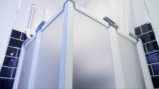 Half Height Shower Doors Sync Living
