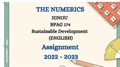 BPAG 174 Solved Assignment 2022-23 English Medium | BPAG 174 Solved Assignment 2022-23 Pdf