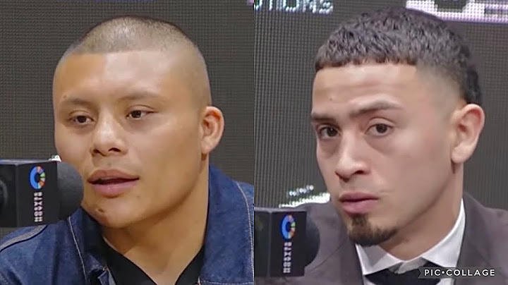 THE FULL ISAAC PITBULL CRUZ VS JOSE RAYO VALENZUELA PRESS CONFERENCE & INTENSE FACE OFF!