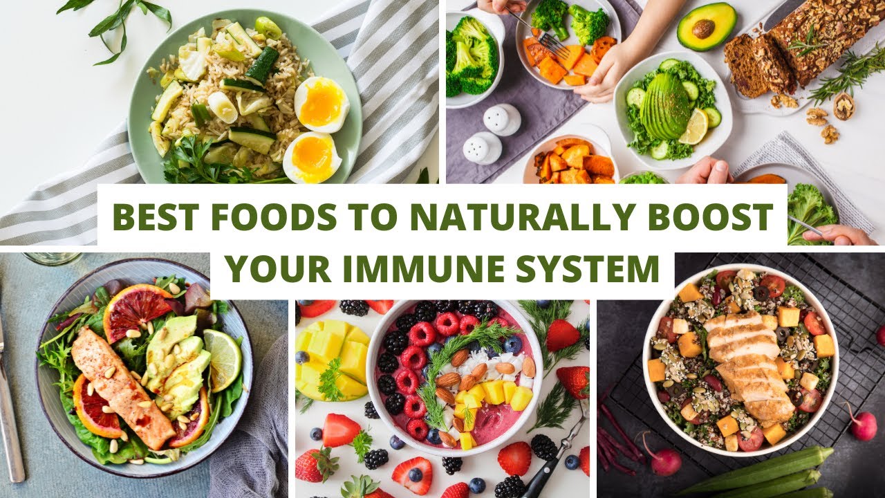 10 Best Foods To Naturally Boost Your Immune System - YouTube