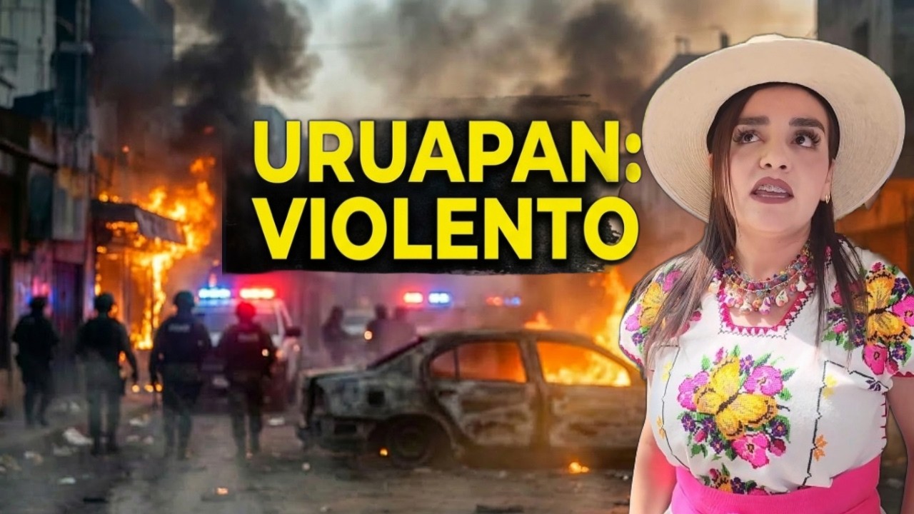 ALERTA, OLA DE TERROR AZOTA URUAPAN